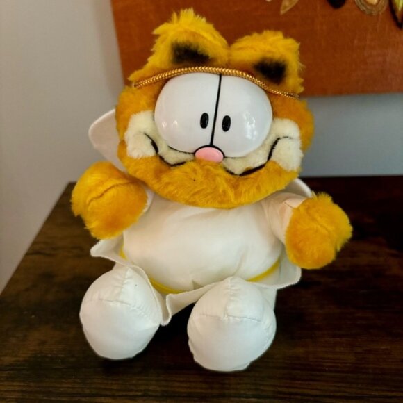 Garfield Other - •SOLD•|Garfield| McDonalds Ed Vintage 1978 Angel Stuffed Animal Toy Plush 6"